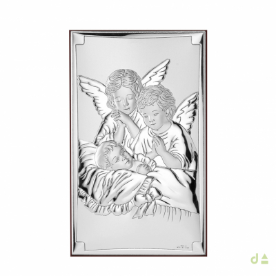 CUADRO ANGELES 6.5X11 CM 1