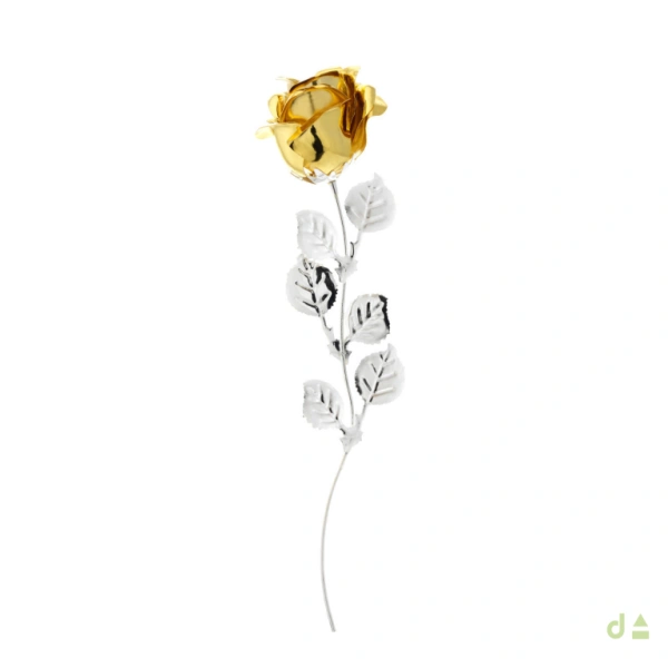 Bibelot Dhome - Rosa dourada 1