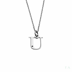 Necklace FA - Letter U 1