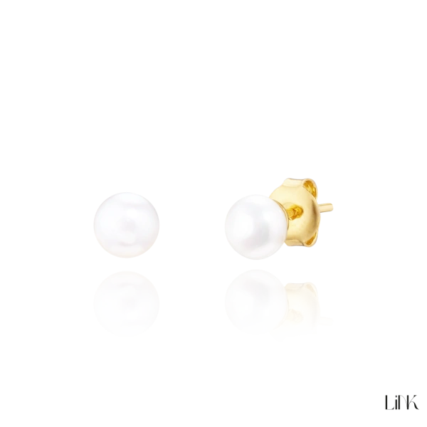 Earrings Link Golden 2