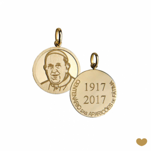 Medalha Dupla Passion Gold 19.2k 1