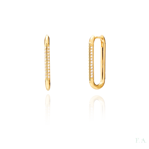 Earrings FA with Zirconias 2