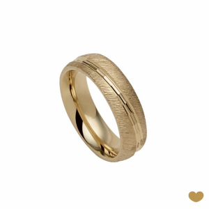 Aliança Passion Gold 9k - 6 mm 1