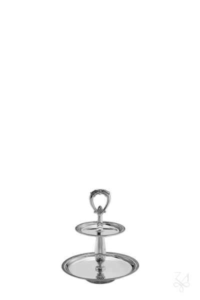 STERLING SILVER CAKE-STAND H.18 DIA 15/10 cm 1