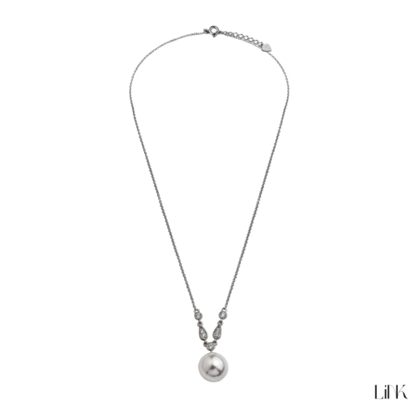 COLLAR CON CIRCONIAS Y PERLA 2