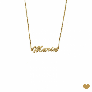 Colar Passion Gold 19k - Nome 1
