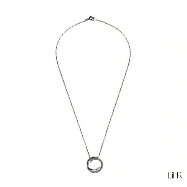 Colar Link com Zircónias - Círculo 1