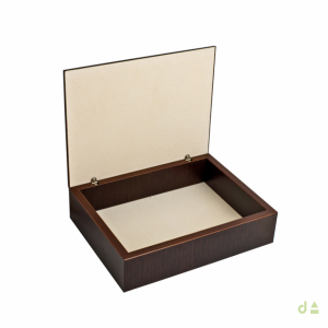 CAJA JOYERO 21X16 C/APLIC. FLORES - LISA 2