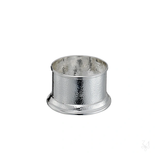 STERLING SILVER HAMMERED COASTER BOTTLE CM 10 1