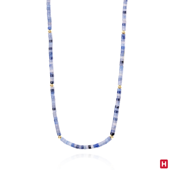 Colar Hassu Golden - Blue 2