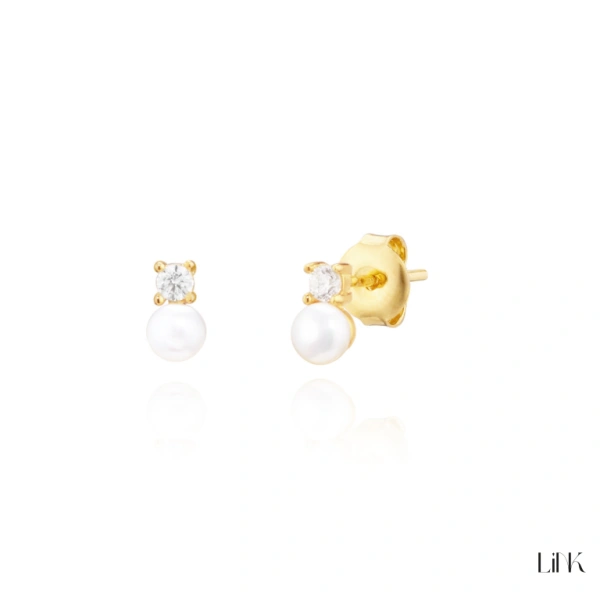 Earrings Link Golden 1