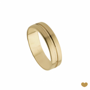 Aliança Passion Gold 9k - 5.1 mm 1