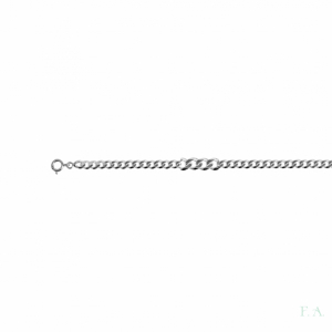 Curb Chain FA Faceted Thickness 1.4cm - 65cm 1