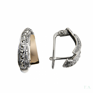 Earrings FA Marcasite 1