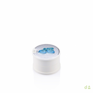 CAJA BOTITAS D.12CM H. 10CM  AZUL 1