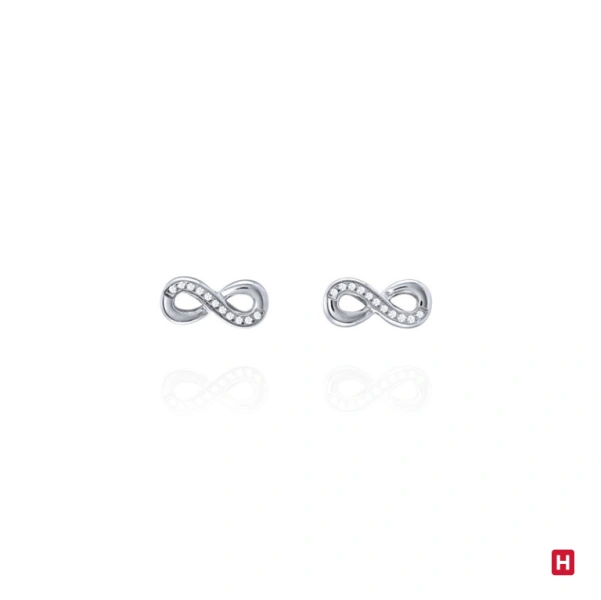 Earrings Hassu Lucky Charm - Infinity 1