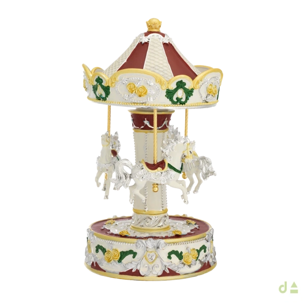 CARRUSEL CABALLOS - 22CM 2
