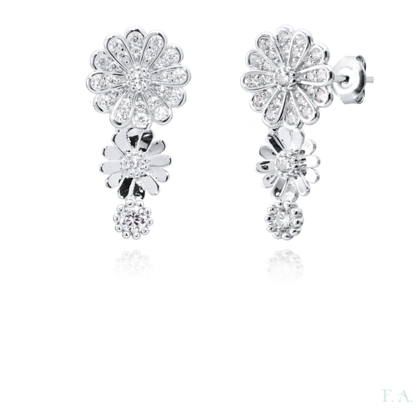 Earrings FA with Zirconias 2