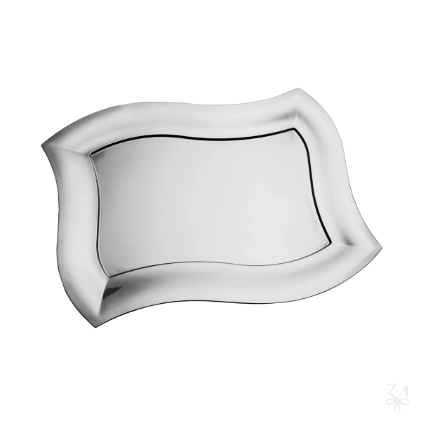 STERLING SILVER VENEZIA TRAY 40X31 CM 2