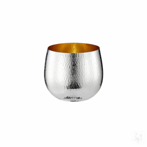 Cup Botticella Gold Plated Hammered "Beat-Cut" 1