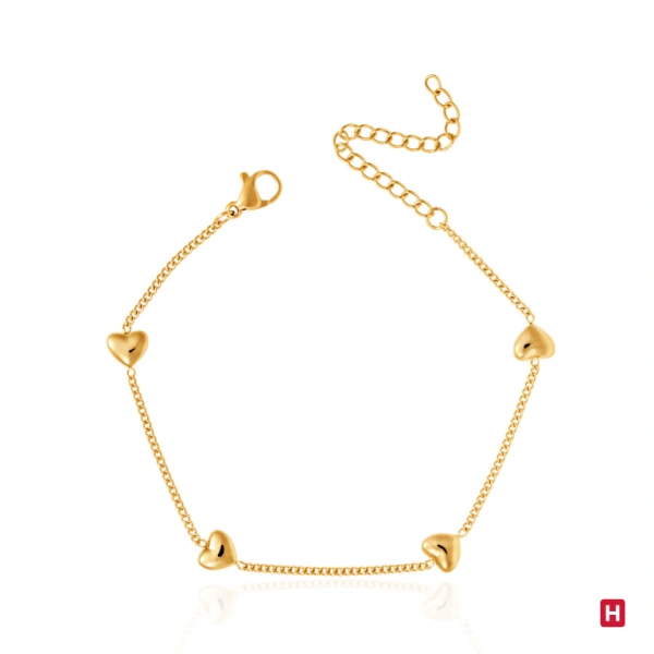 Pulseira Hassu Love Golden 1