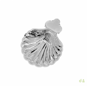 CONCHA BAUTISMO PLATA DE LEY 10.5X14 1