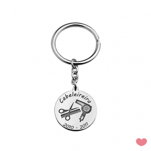 LLAVERO EN PLATA -PERSONALIZABLE PROFESIONES 9