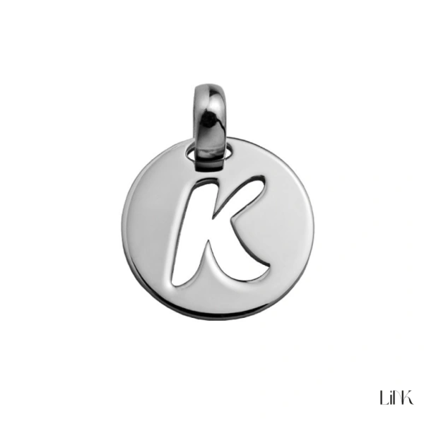Medalha Passion Letra K 1