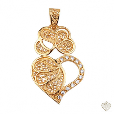 Filigree Heart Saudade 1