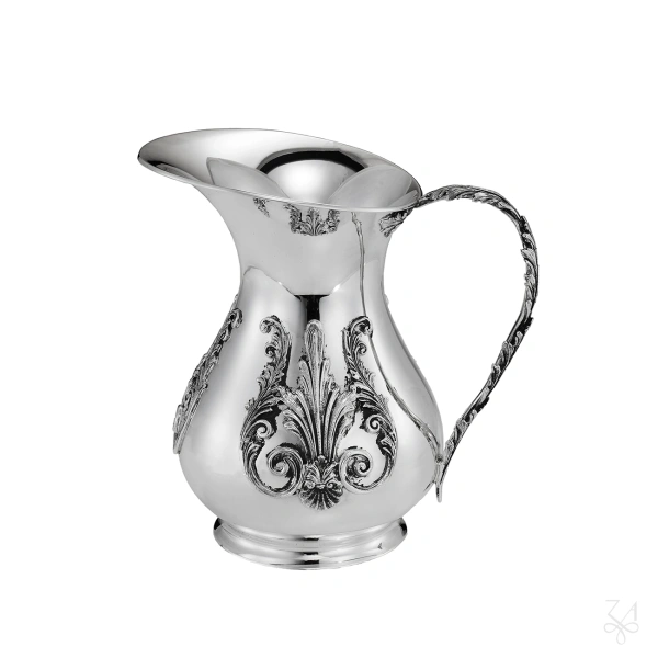 STERLING SILVER WATER JUG WITH CASTINGS 2