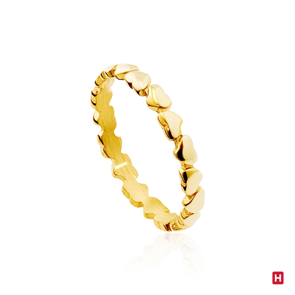 Ring Hassu Love Golden 2