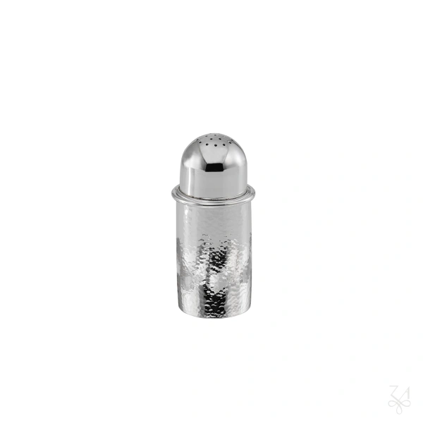 STERLING SILVER SALT-HOLDER W/ CRYSTAL 1