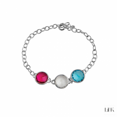 Pulseira Link Rainbow Style 1