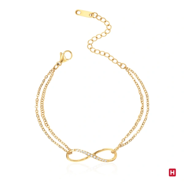 Pulseira Hassu Infinito Golden 1