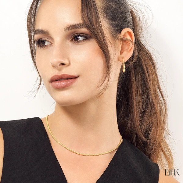 Hoops Earrings Link Bali Style - Fig 2
