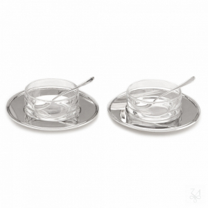 Plate for Salt Cellar Round - Mod. Inglese 1