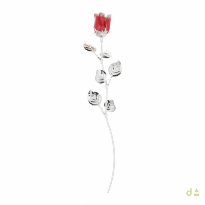 Bibelot Dhome - Rosa vermelha 1