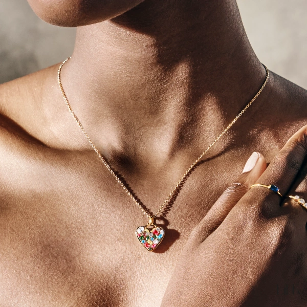 Necklace LINK Heart 4