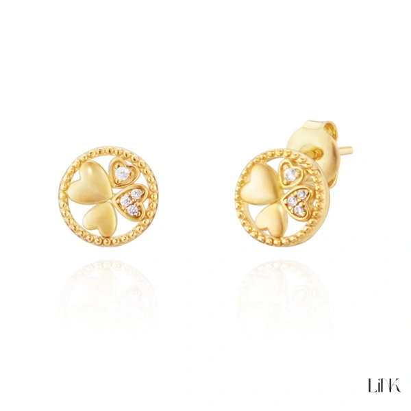 Earrings Link Golden 1