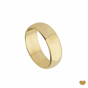 Aliança Passion Gold 9k - 6.4 mm 1