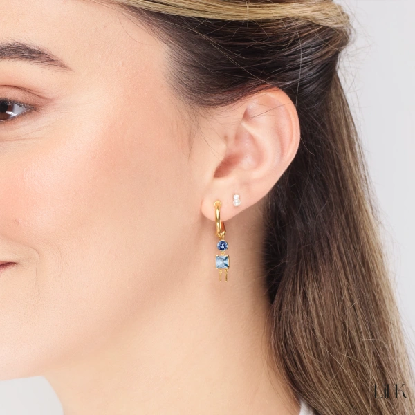 PENDIENTES LINK C/ PERLAS + CIRCONIAS 3