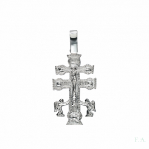 CRUZ EN PLATA Nº1 2CM 1