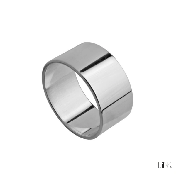 ALIANZA EN PLATA 10MM 1