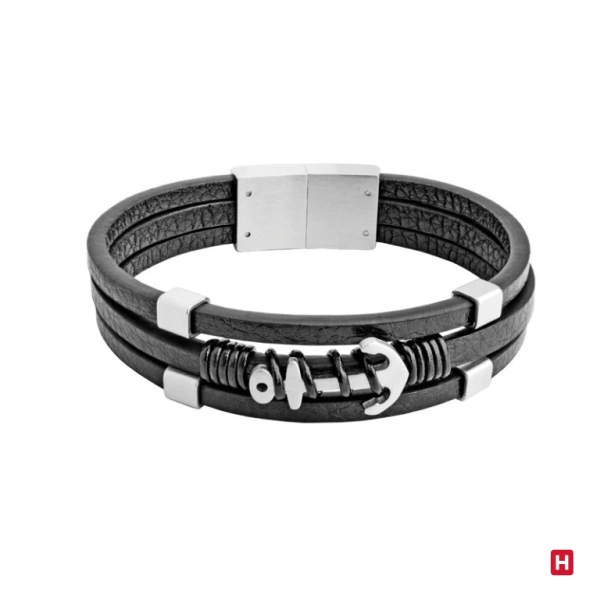 PULSERA ACERO "DARK SEA" 1