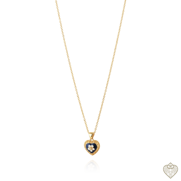 Necklace Caramujo Heart 2