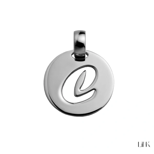Medalha Passion Letra C 1