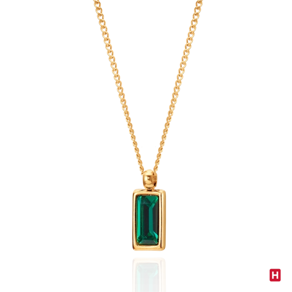 Colar Hassu Golden - Green 3