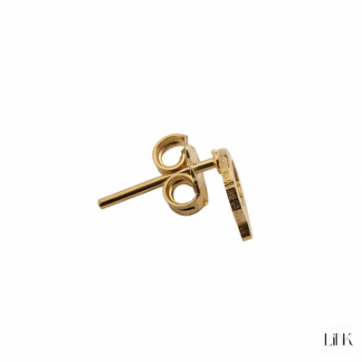 Piercing Link Golden Fun Style - Letter Q 2
