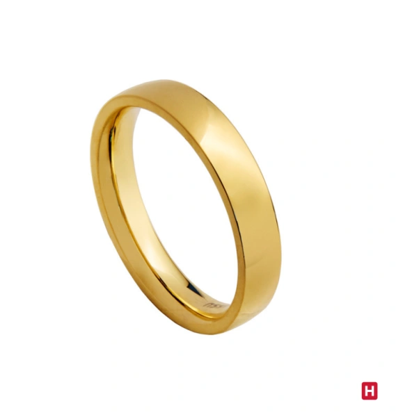 Wedding Ring Hassu Urban Golden 1