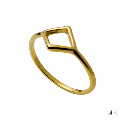Ring Link Blogger Style Golden - Heart 1